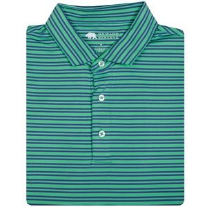 Onward Reserve Links Stripe Performance Polo in Biscay/Delft